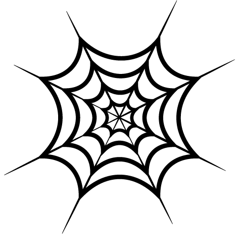 Sticker toile d araignée